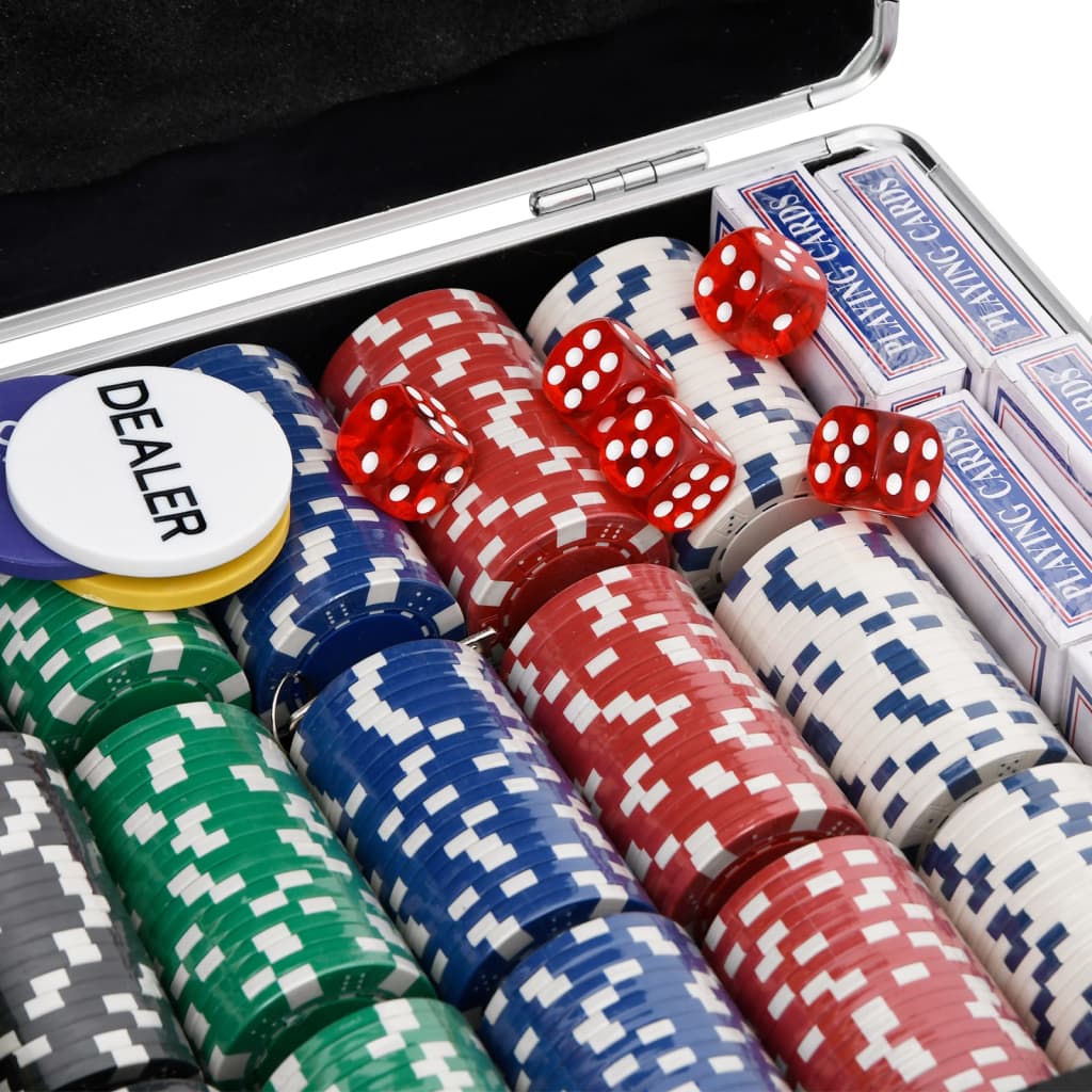Set žetona za poker 600 kom 11,5 g