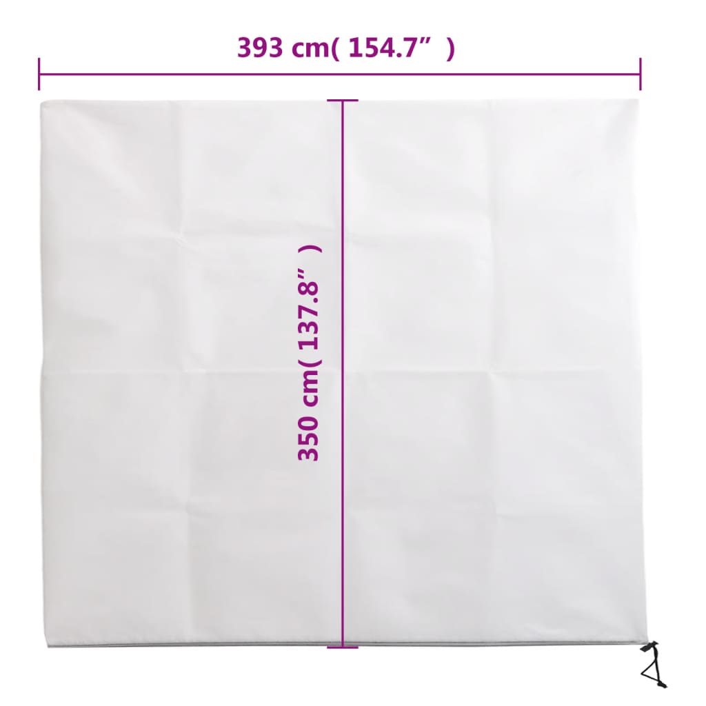 Navlake za biljke od flisa s patentom 10 kom 70 g/m² 3,93x3,5 m