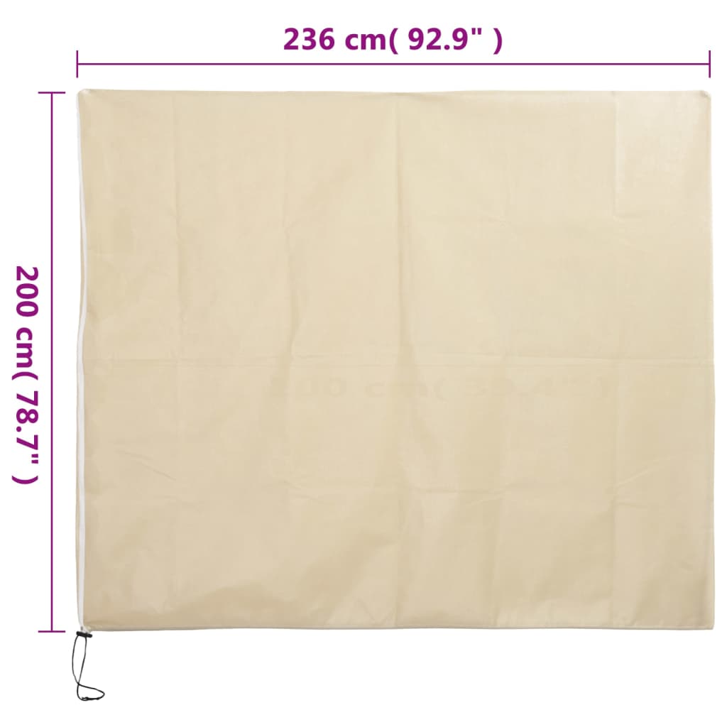 Navlake za biljke od flisa s patentom 10 kom 70 g/m² 2,36x2 m
