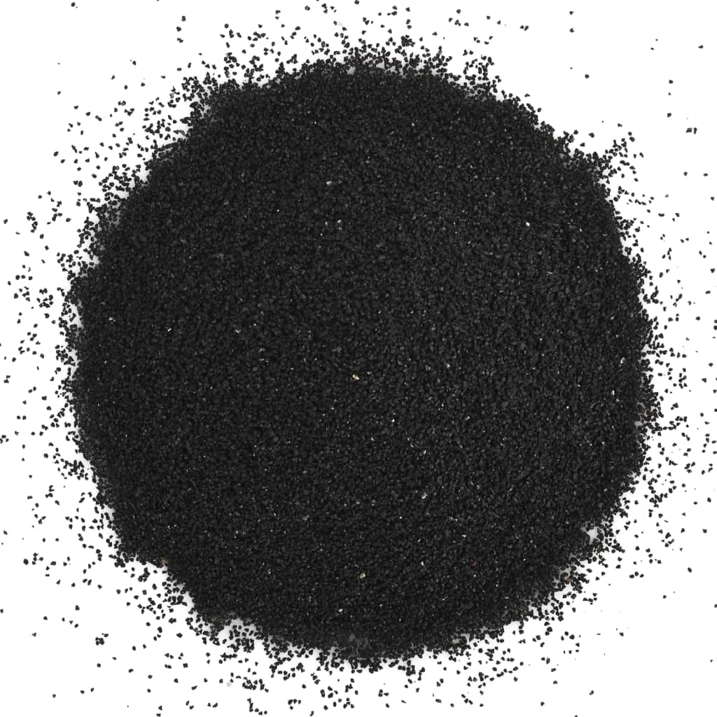 Pijesak za akvarij 10 kg crni 0,2 - 2 mm