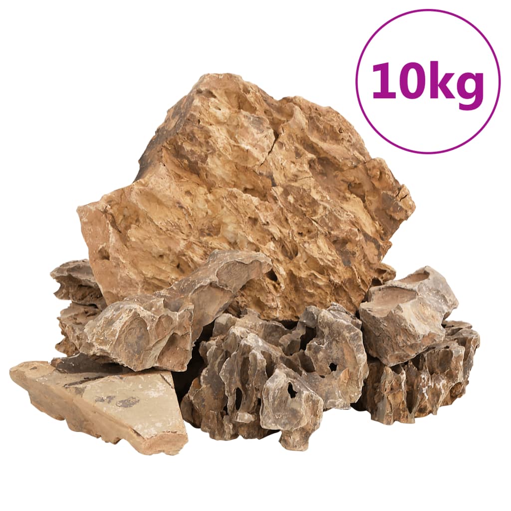 Zmajevo kamenje 10 kg smeđe 5 - 30 cm