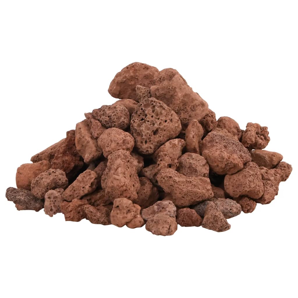 Vulkansko kamenje 10 kg crveno 1-2 cm