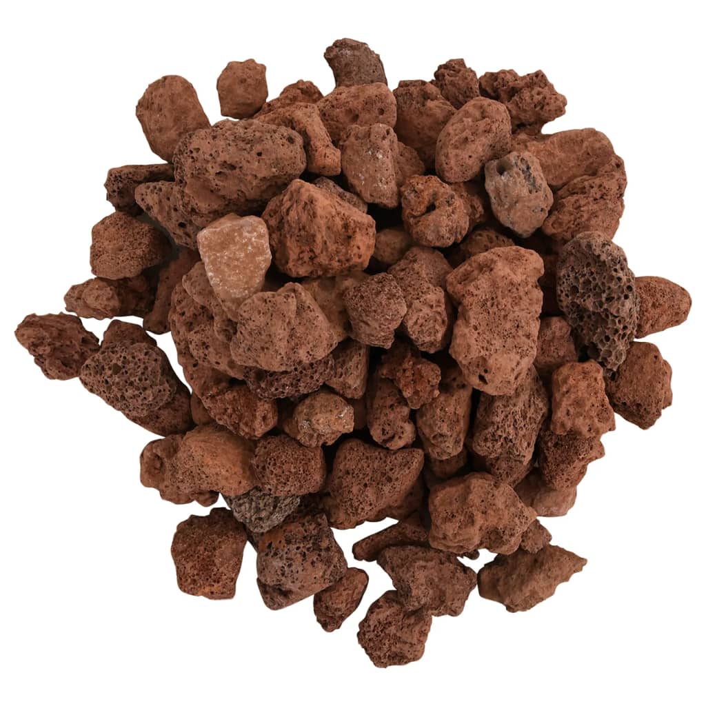 Vulkansko kamenje 10 kg crveno 1-2 cm
