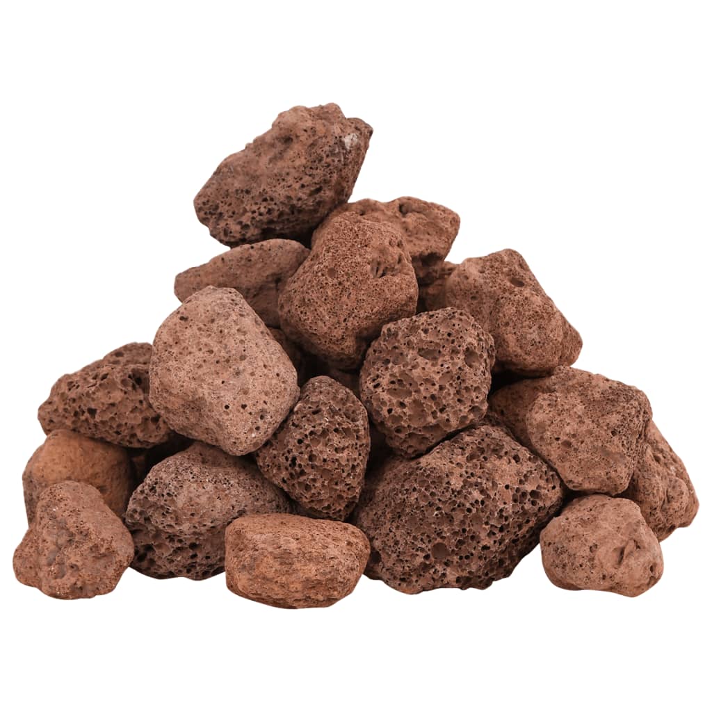 Vulkansko kamenje 10 kg crveno 3-5 cm