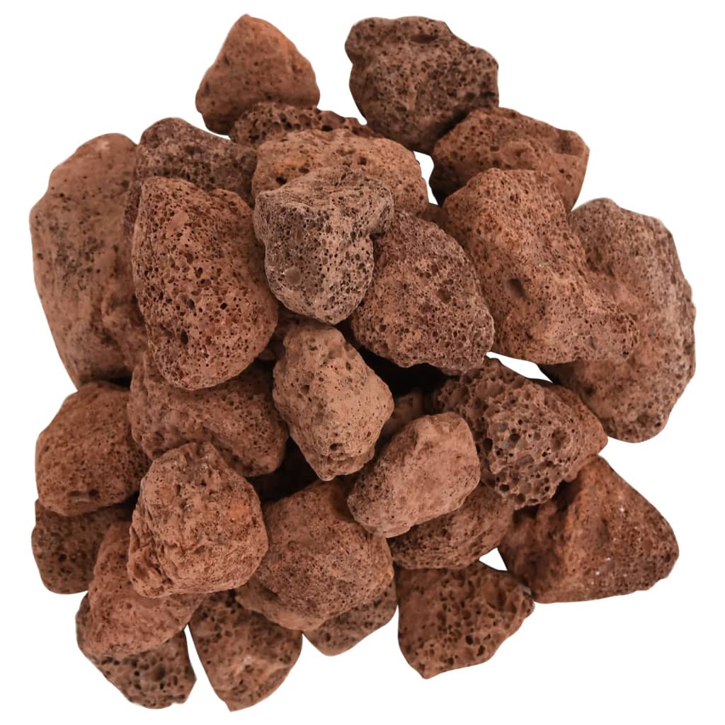 Vulkansko kamenje 10 kg crveno 3-5 cm