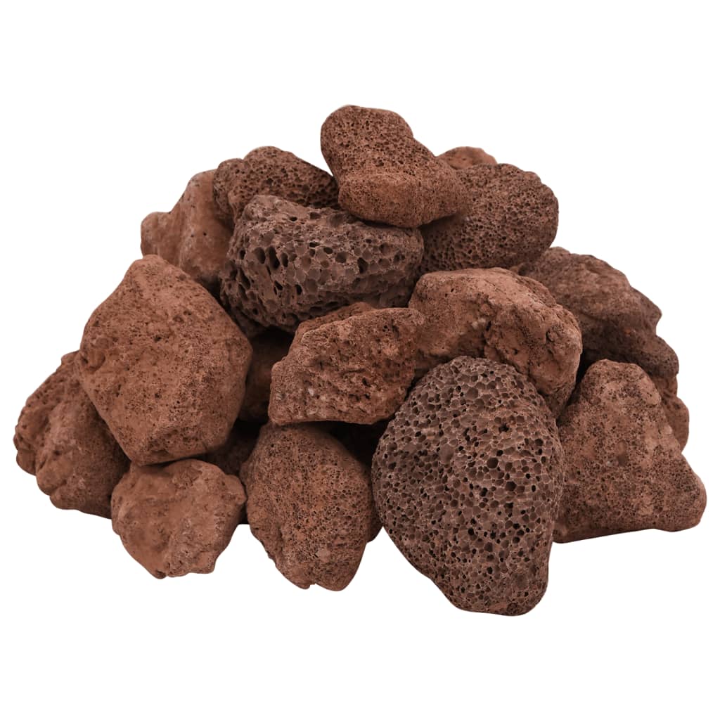 Vulkansko kamenje 10 kg crveno 5 - 8 cm
