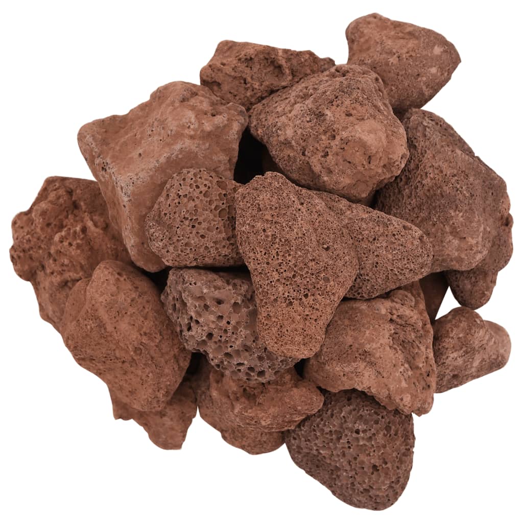 Vulkansko kamenje 10 kg crveno 5 - 8 cm