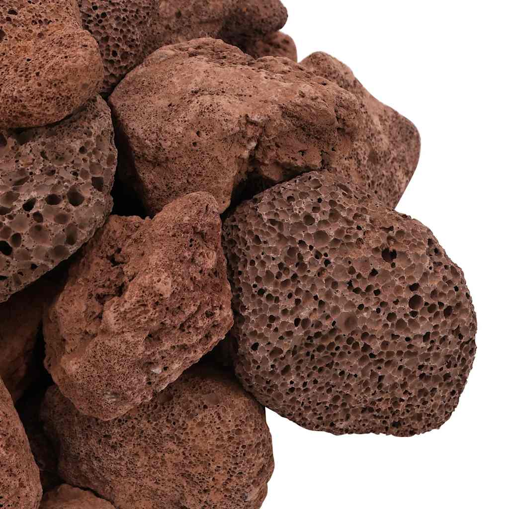 Vulkansko kamenje 10 kg crveno 5 - 8 cm