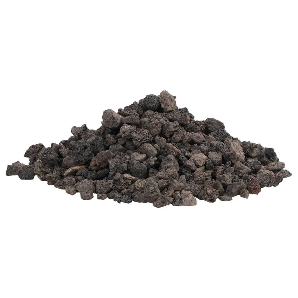 Vulkansko kamenje 10 kg crno 1-2 cm