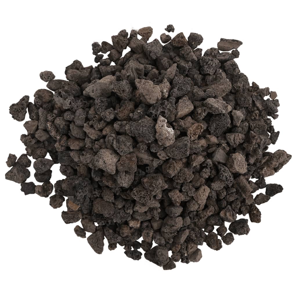 Vulkansko kamenje 10 kg crno 1-2 cm