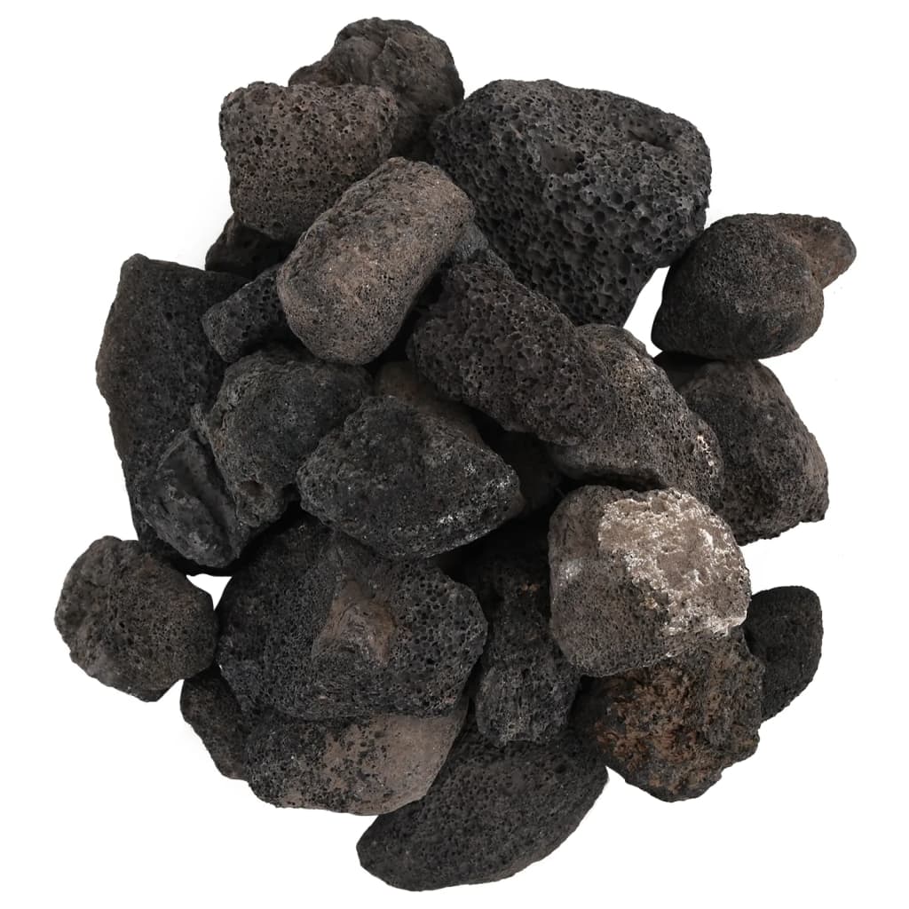 Vulkansko kamenje 10 kg crno 5-8 cm