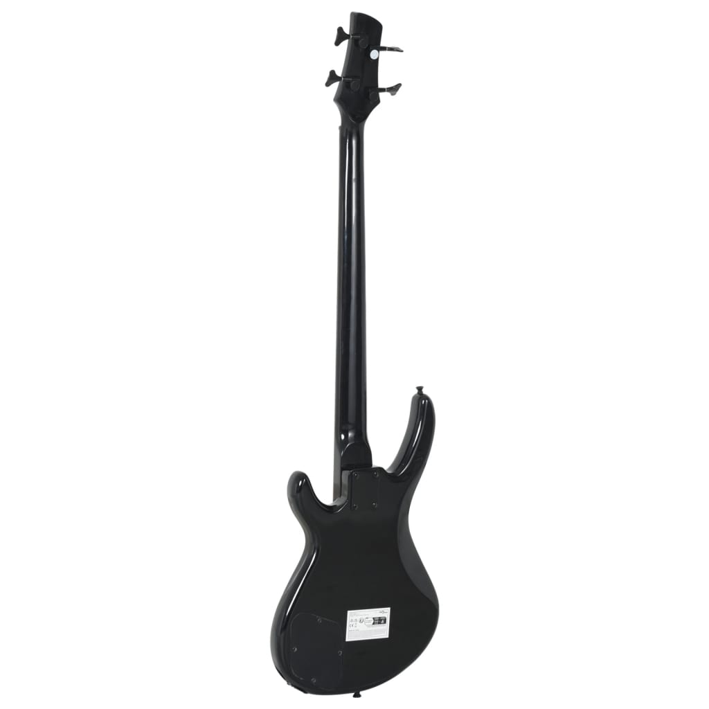 Električna bas gitara za početnike s torbom crna 4/4 46 "