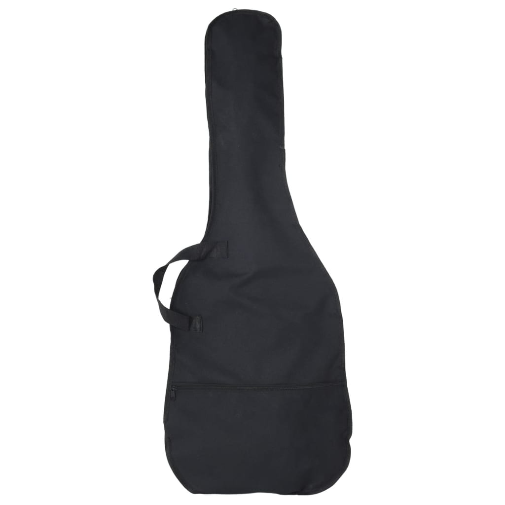 Električna bas gitara za početnike s torbom crna 4/4 46 "