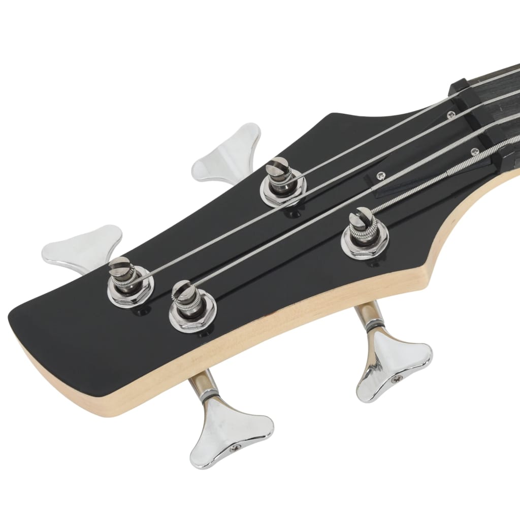 Električna bas gitara za početnike s torbom plavo-crna 4/4 46 "