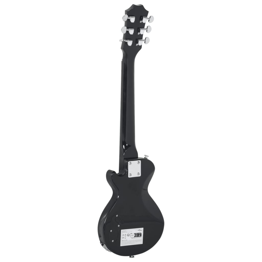 Električna gitara za djecu s torbom smeđe-crna 3/4 30 "