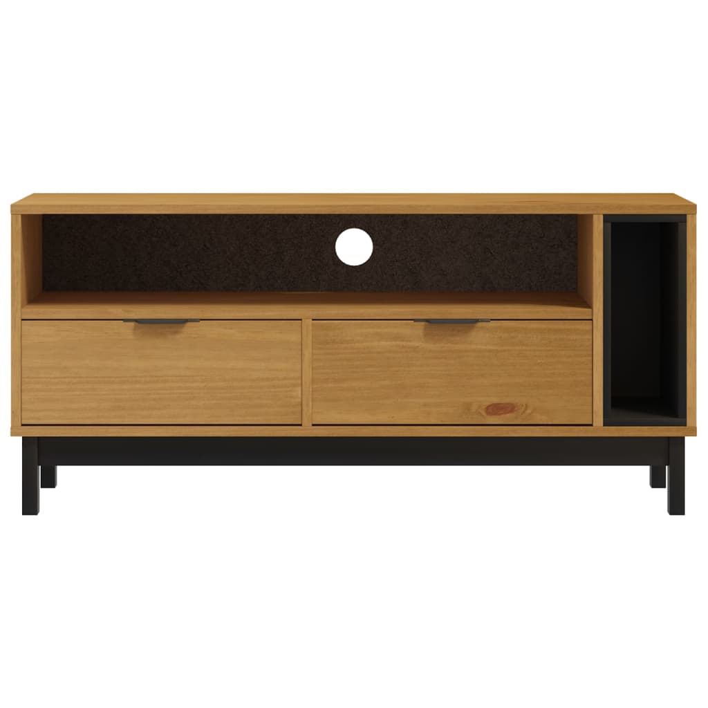 TV ormarić FLAM 110 x 40 x 50 cm od masivne borovine