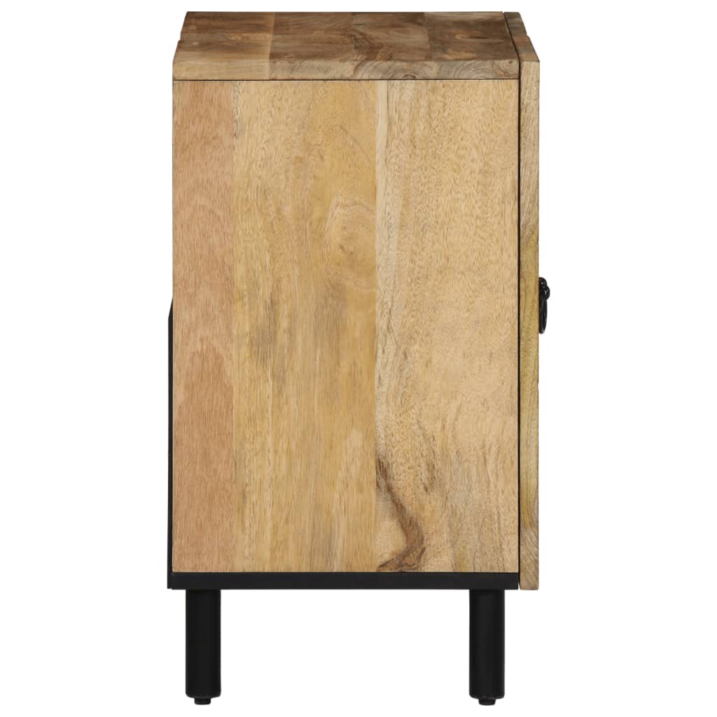 Kupaonski ormarić za umivaonik 62x33x58 cm masivno drvo manga