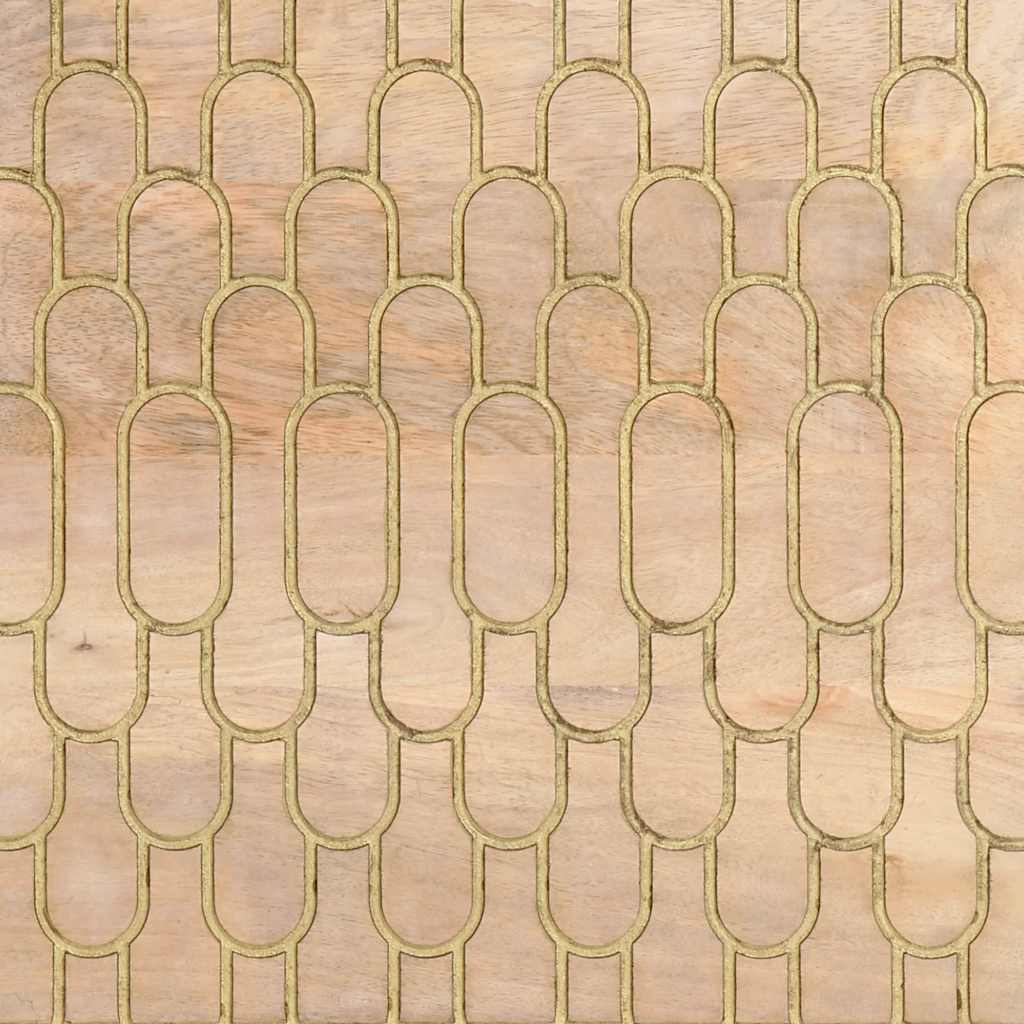 Bočni ormarić 60 x 33 x 75 cm od masivnog drva manga