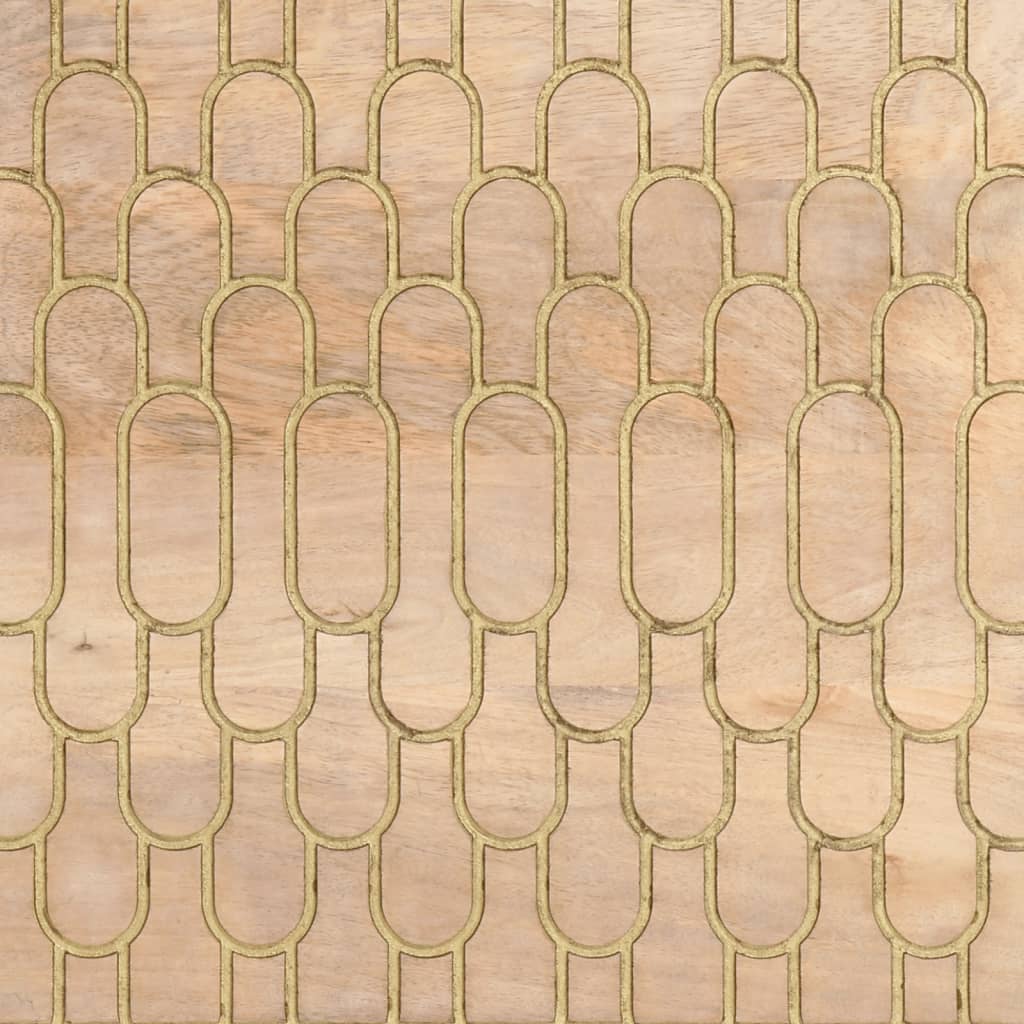 Stolić za kavu 80 x 50 x 40 cm od masivnog drva manga