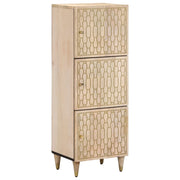 Visoka komoda 40x33x110 cm od masivnog drva manga