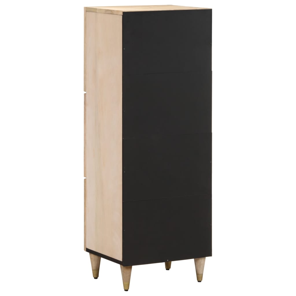 Visoka komoda 40x33x110 cm od masivnog drva manga