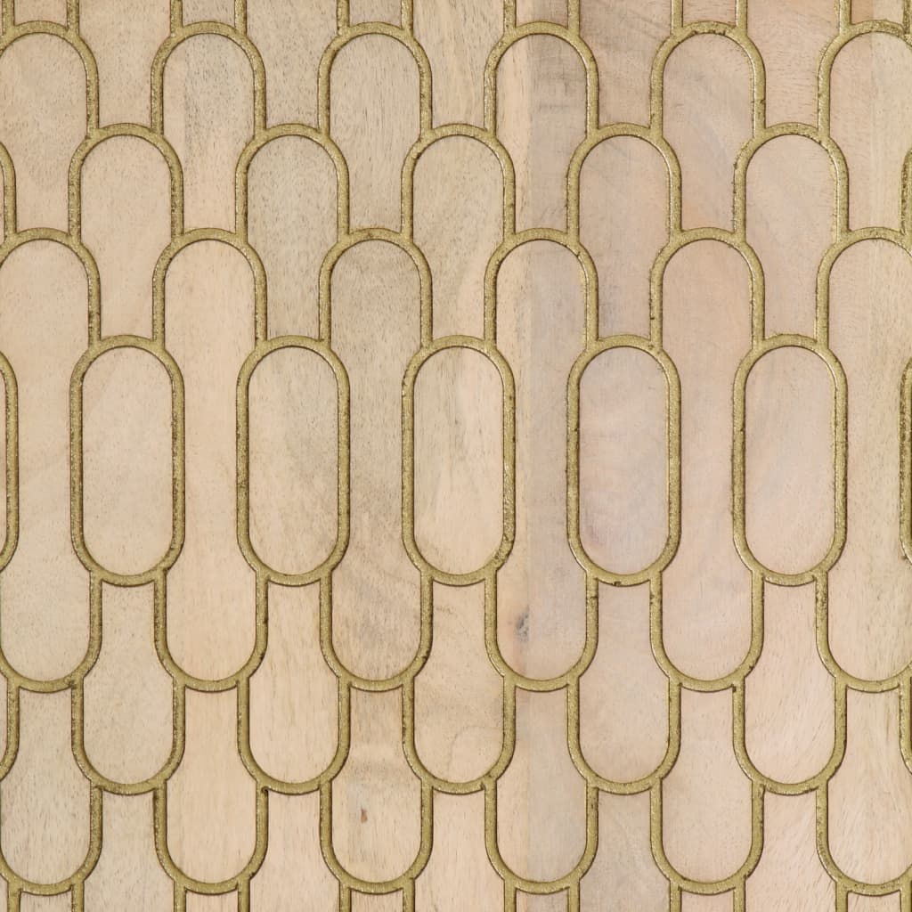 Visoka komoda 40x33x110 cm od masivnog drva manga