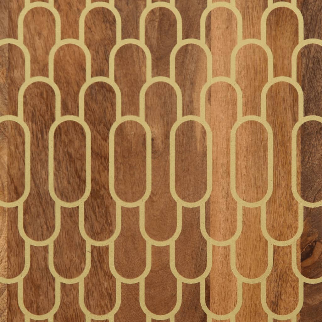 Kupaonski ormarić 38 x 33 x 160 cm od masivnog drva manga