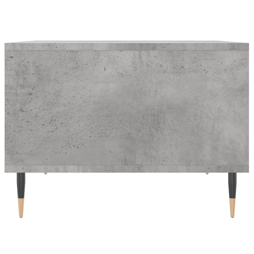Stolić za kavu boja betona 60x50x36,5 cm konstruirano drvo