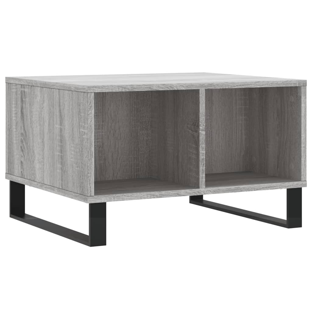 Stolić za kavu boja sivog hrasta 60x50x36,5cm konstruirano drvo