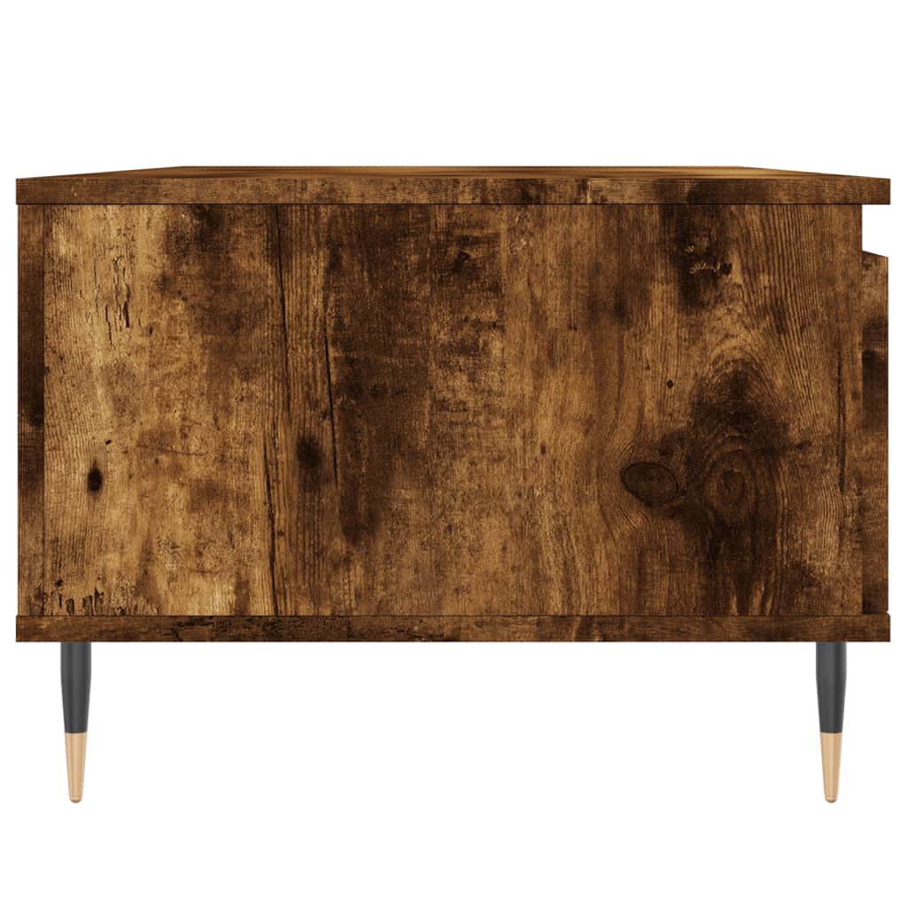 Stolić za kavu boja hrasta 90x50x36,5 cm konstruirano drvo