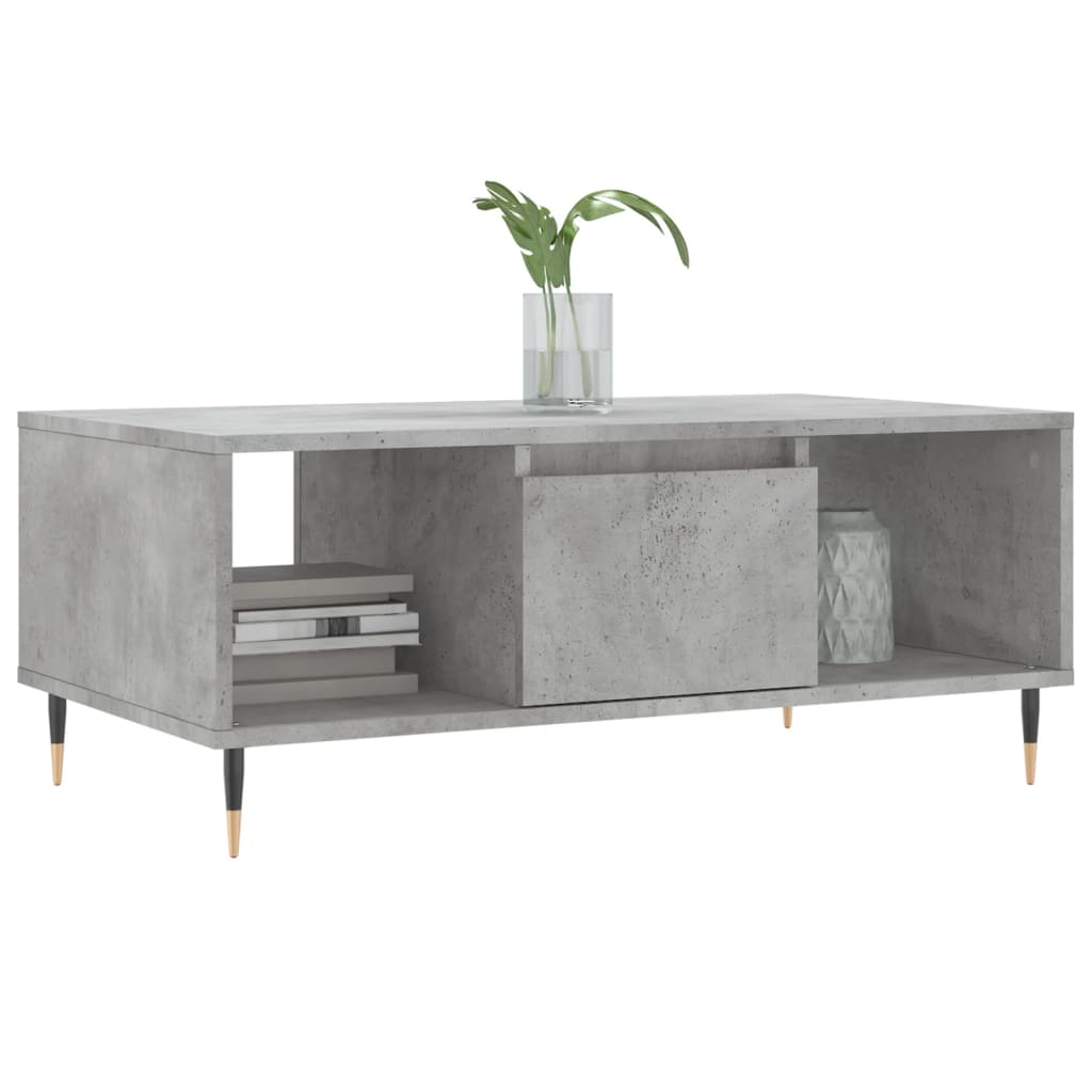 Stolić za kavu sjajni 90x50x36,5 cm konstruirano drvo