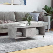 Stolić za kavu sjajni 90x50x36,5 cm konstruirano drvo