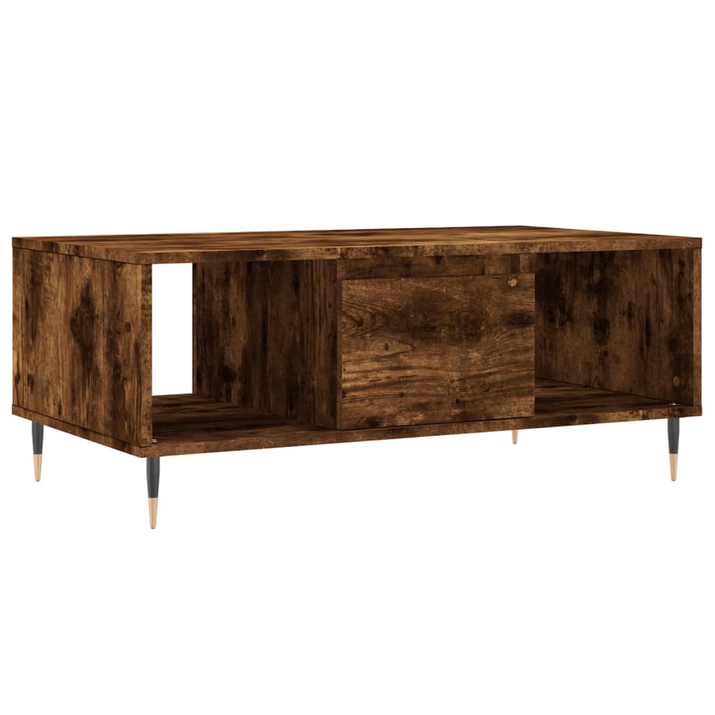 Stolić za kavu sjajni 90x50x36,5 cm konstruirano drvo