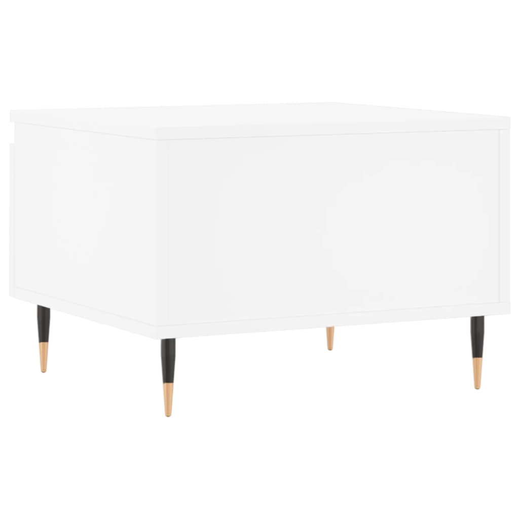 Stolići za kavu 2 kom bijeli 50 x 46 x 35 cm konstruirano drvo