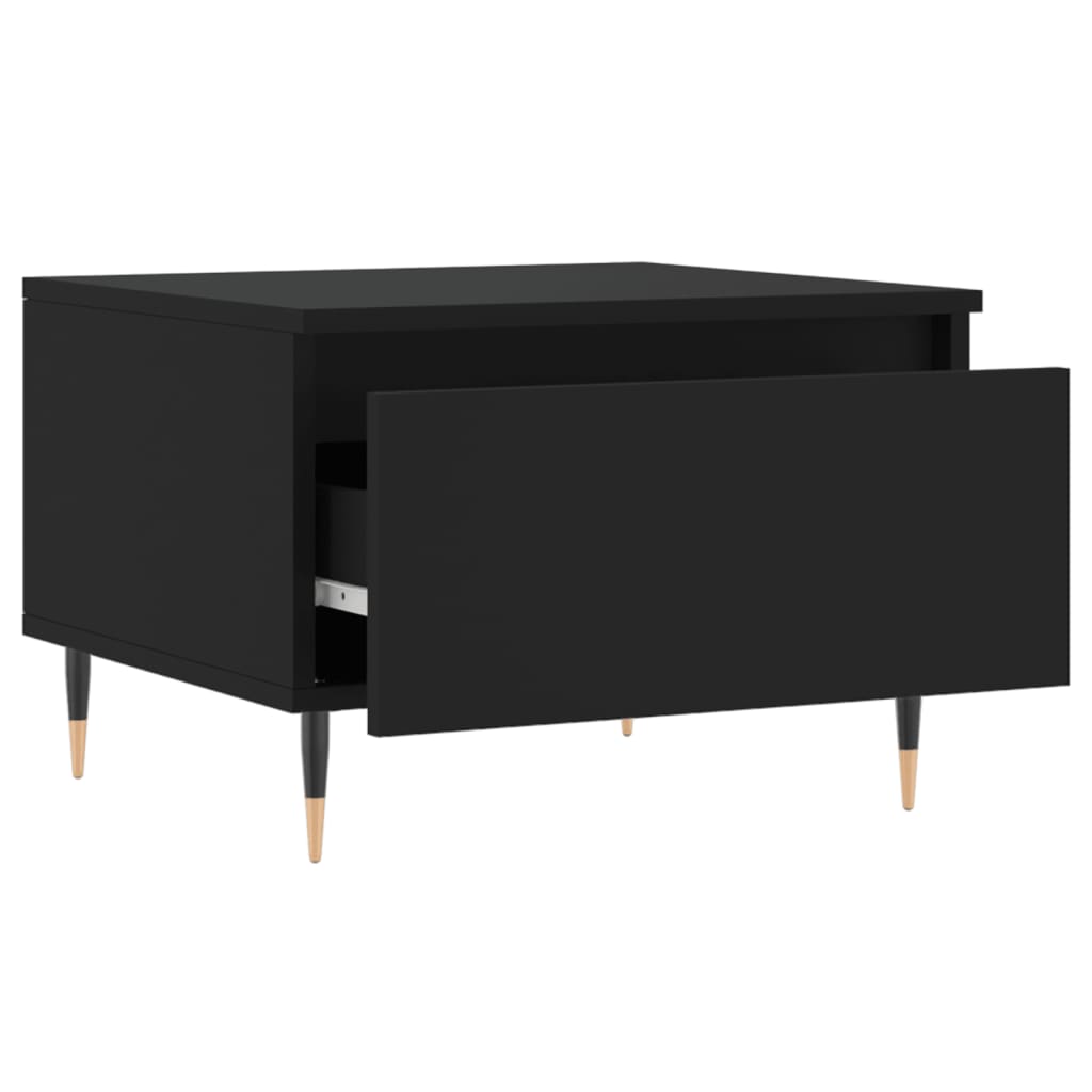 Stolići za kavu 2 kom crni 50 x 46 x 35 cm konstruirano drvo