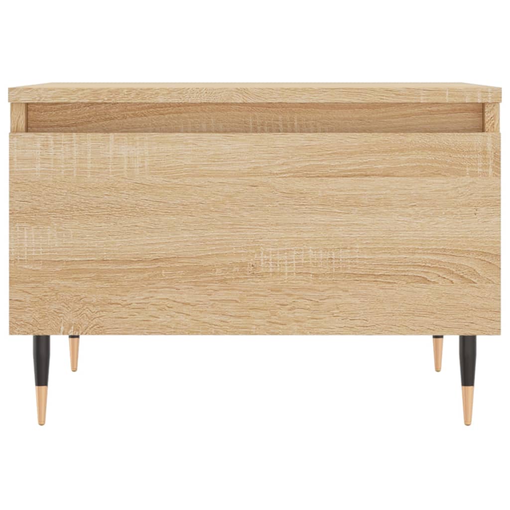Stolići za kavu 2 kom boja hrasta 50x46x35 cm konstruirano drvo