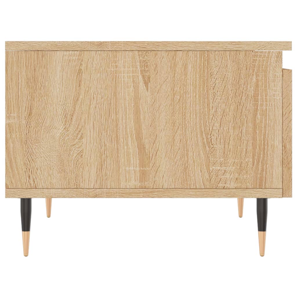 Stolići za kavu 2 kom boja hrasta 50x46x35 cm konstruirano drvo