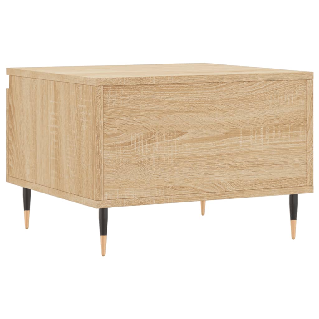 Stolići za kavu 2 kom boja hrasta 50x46x35 cm konstruirano drvo
