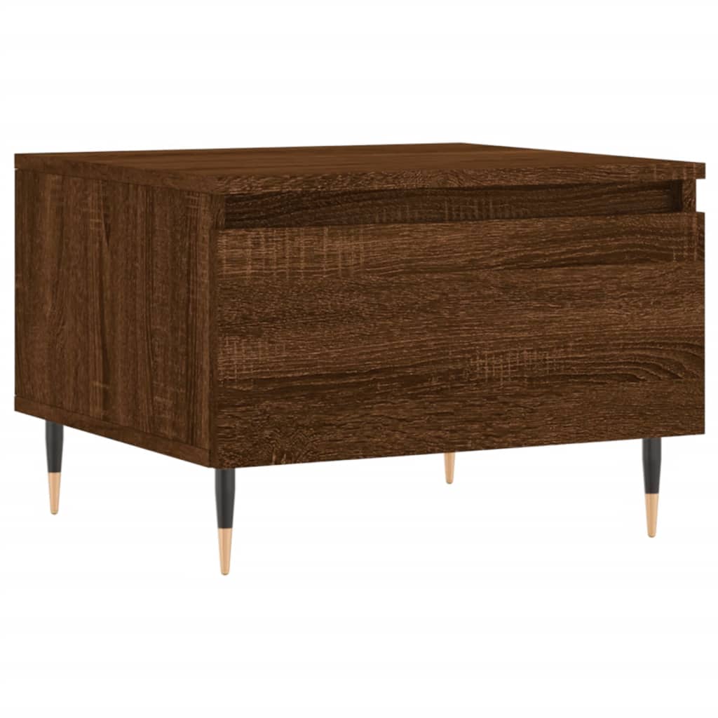 Stolići za kavu 2 kom boja hrasta 50x46x35 cm konstruirano drvo