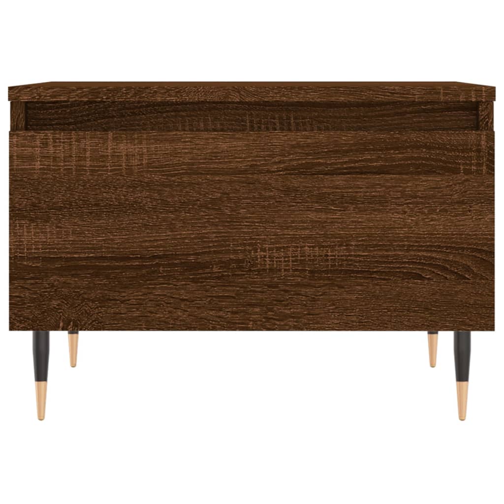Stolići za kavu 2 kom boja hrasta 50x46x35 cm konstruirano drvo