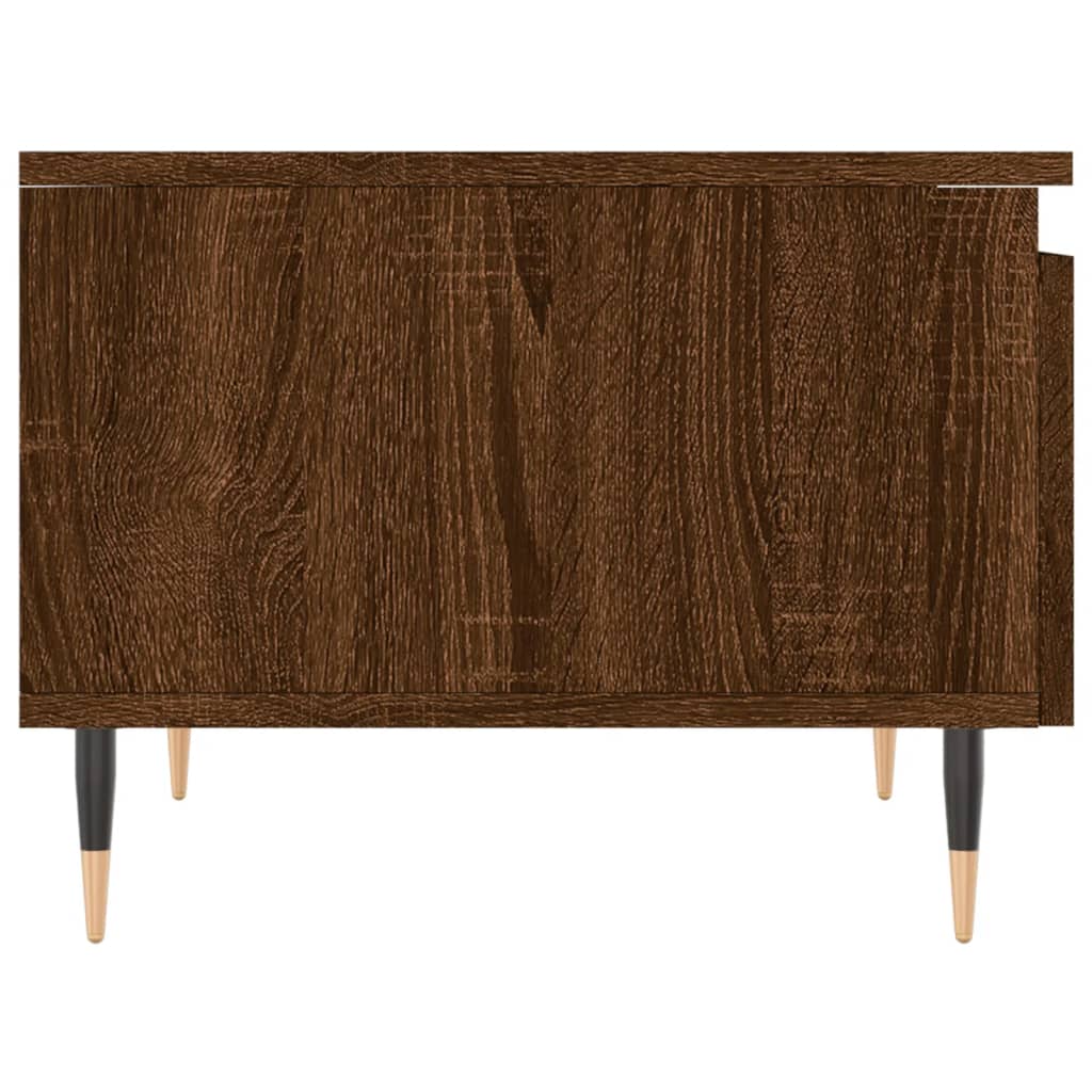 Stolići za kavu 2 kom boja hrasta 50x46x35 cm konstruirano drvo