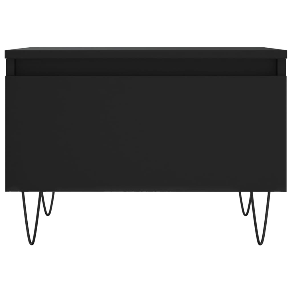 Stolići za kavu 2 kom crni 50 x 46 x 35 cm konstruirano drvo