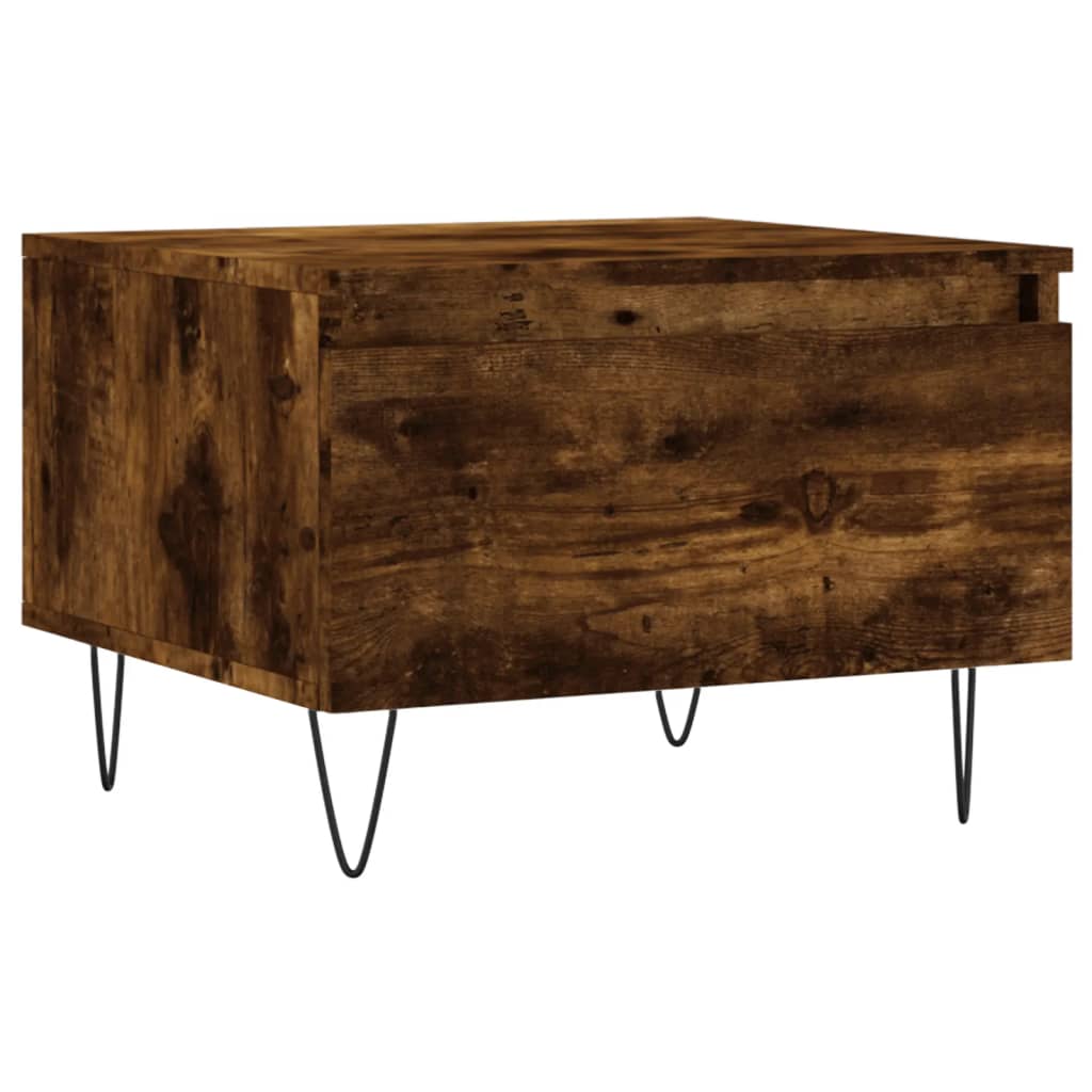 Stolići za kavu 2 kom boja hrasta 50x46x35 cm konstruirano drvo