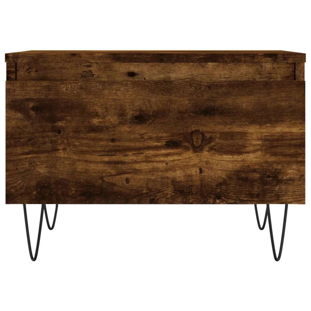 Stolići za kavu 2 kom boja hrasta 50x46x35 cm konstruirano drvo