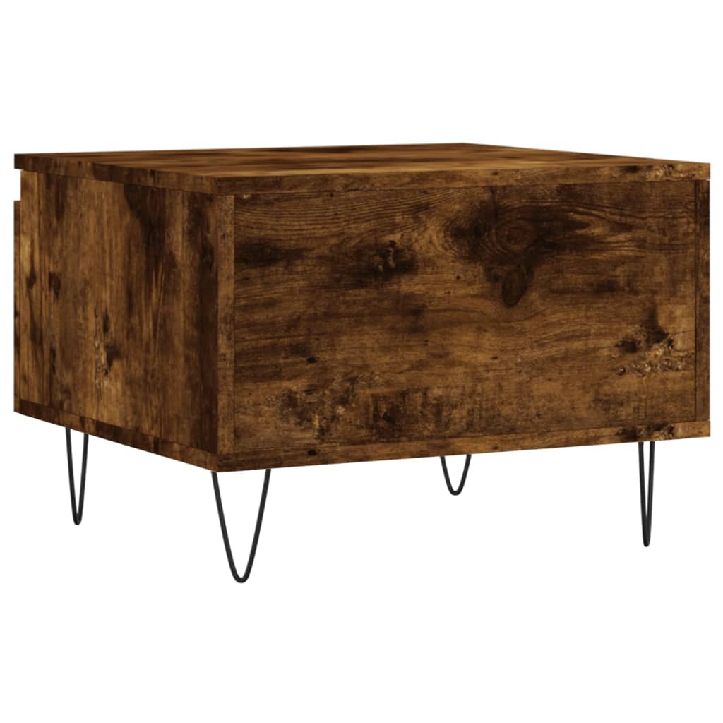 Stolići za kavu 2 kom boja hrasta 50x46x35 cm konstruirano drvo