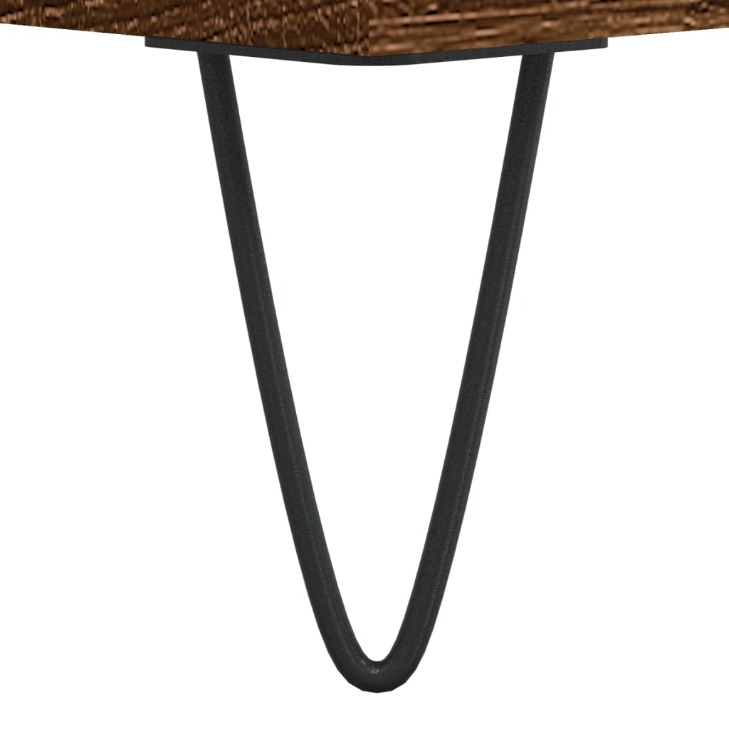 Stolići za kavu 2 kom boja hrasta 50x46x35 cm konstruirano drvo