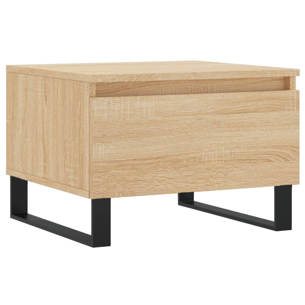 Stolići za kavu 2 kom boja hrasta 50x46x35 cm konstruirano drvo