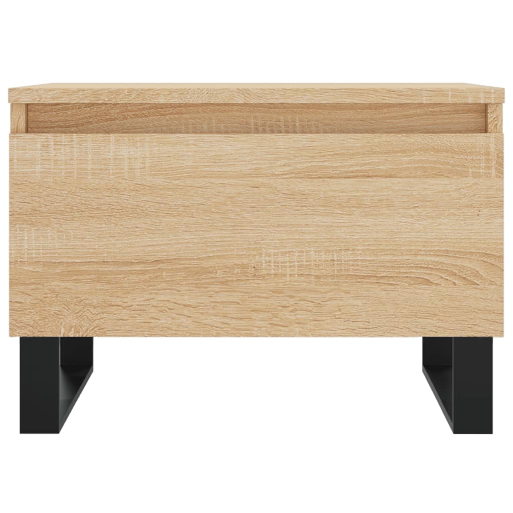 Stolići za kavu 2 kom boja hrasta 50x46x35 cm konstruirano drvo