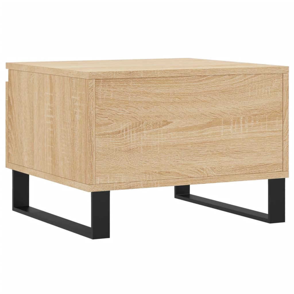 Stolići za kavu 2 kom boja hrasta 50x46x35 cm konstruirano drvo