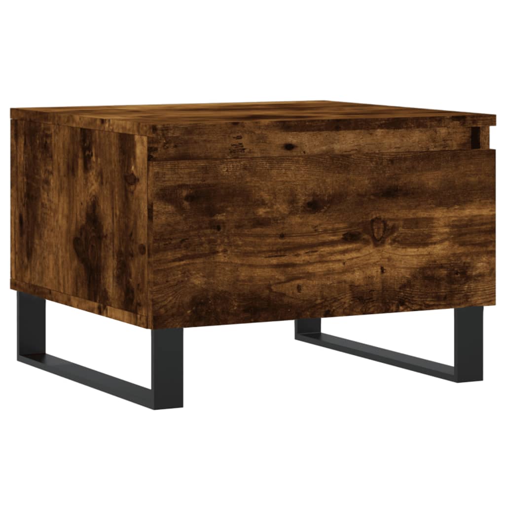 Stolići za kavu 2 kom boja hrasta 50x46x35 cm konstruirano drvo